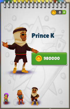 Prince k Subway surfers  Surf, Jogos free, Personagem