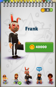 Frank Subway Surfers