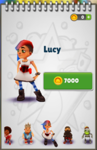 Lucy Subway Surfers