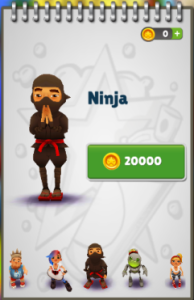 Ninja Subway Surfers