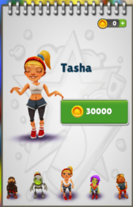 Tasha Subway Surfers